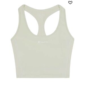 Sporty & Rich Light Green Sports Bra and leggings set